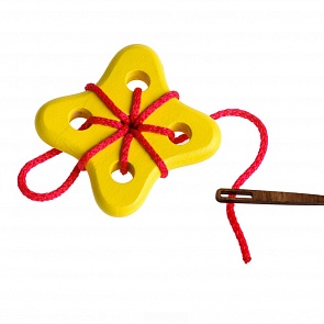 Шнуровка - Цветок 3, 3 детали (Томик, 610-5 ТОМИКsim)